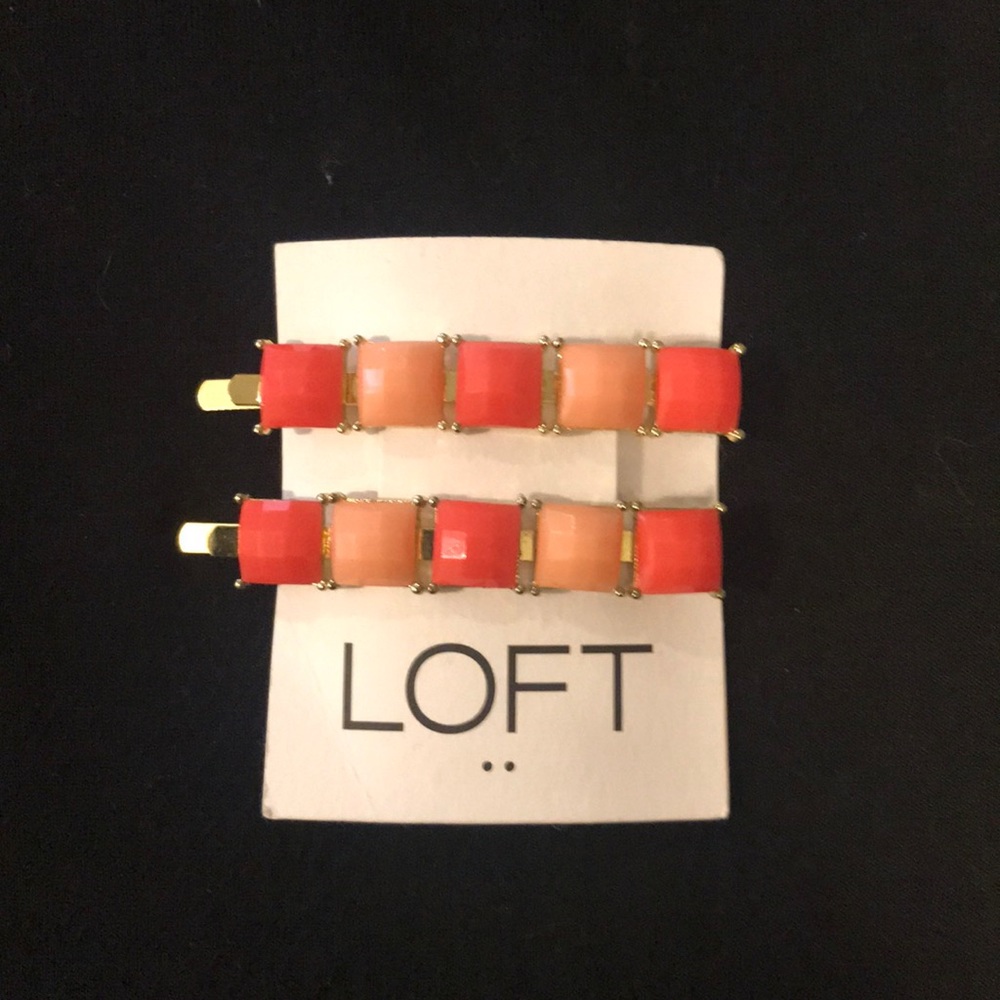 Loft Hair Barrettes NWT